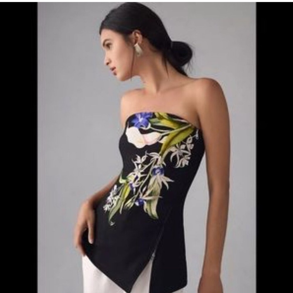 Anthropologie Maeve floral top